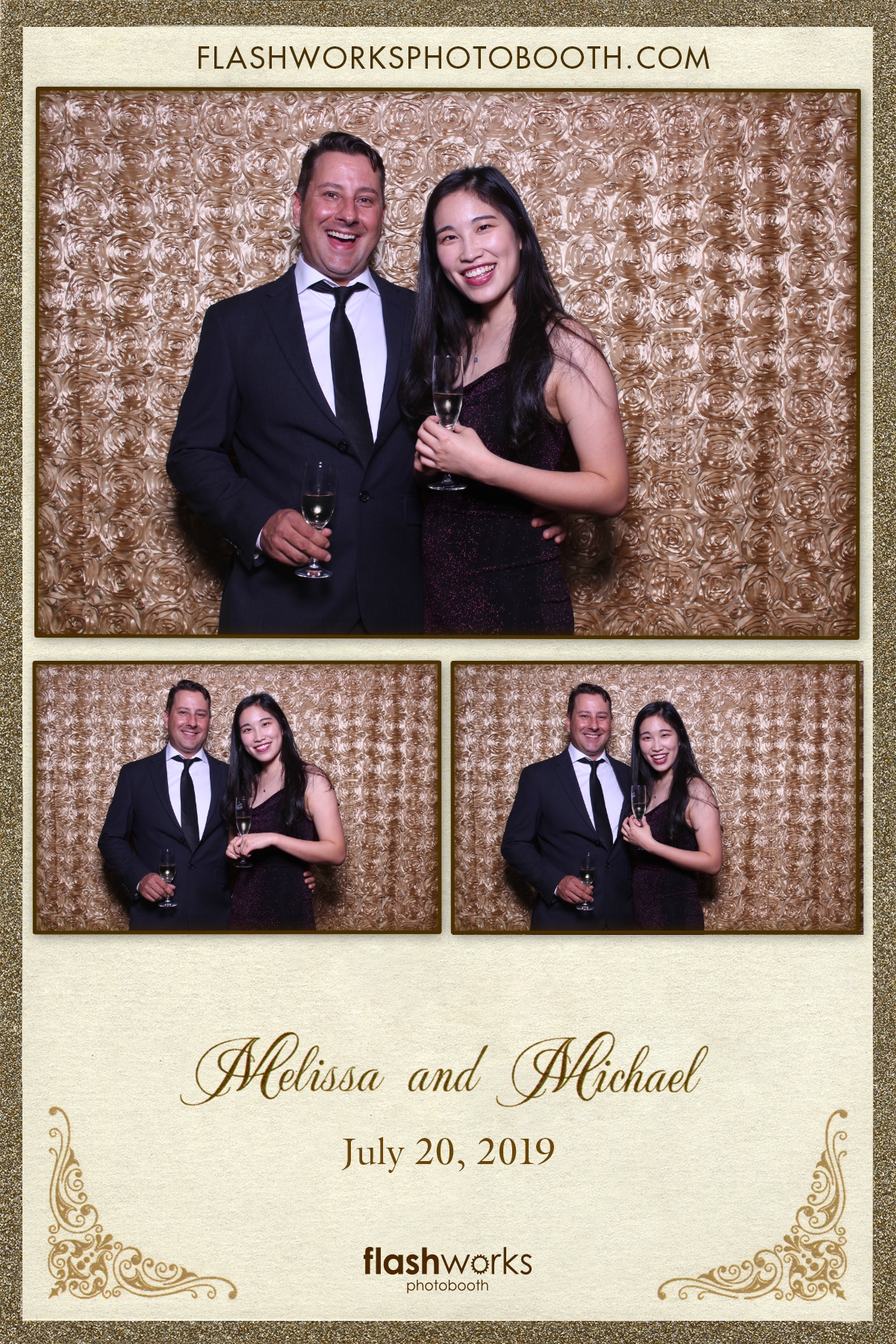 Michael and Melissa's Wedding | View more photos from the event at gallery.flashworksphotobooth.com/u/FlashworksPhotoboothInc/Michael-and-Melissas-Wedding